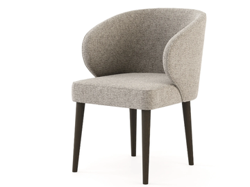 FORTUNE - Upholstered velvet chair with armrests by Stylish Club - view 2